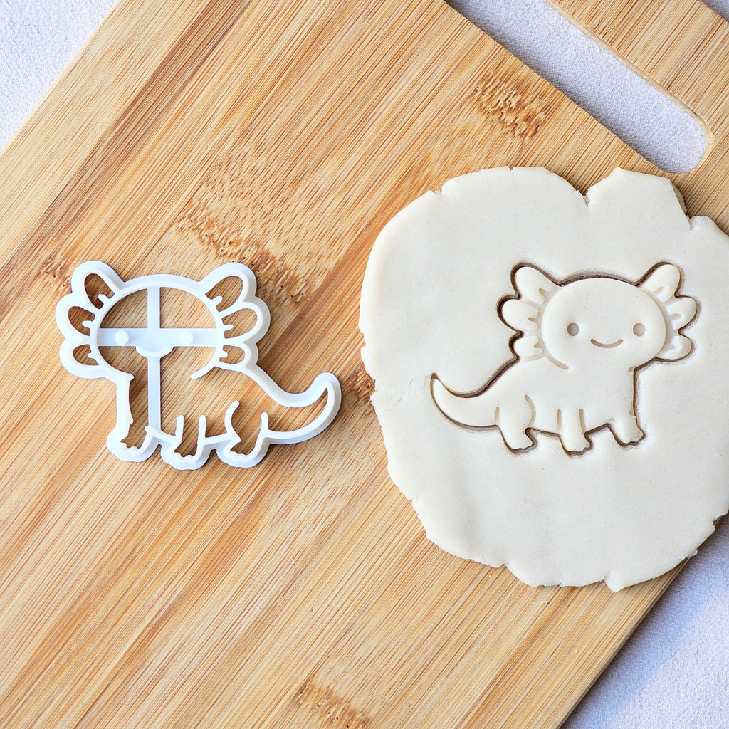 Axolotl Cookie Cutter: Amphibian Fondant & Clay Cutters