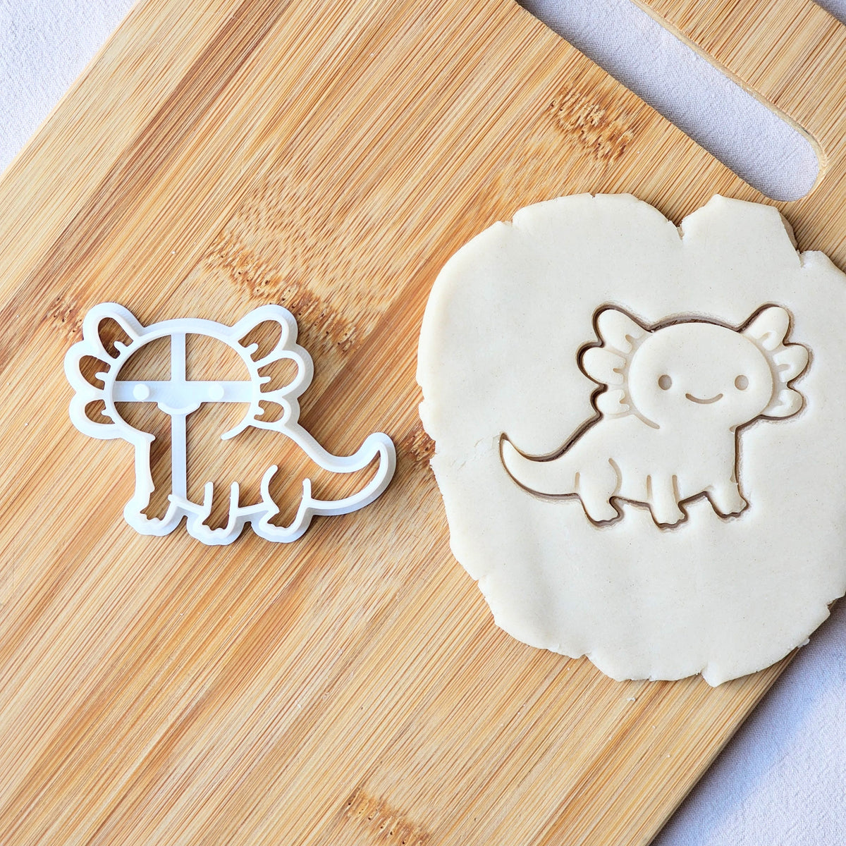 Axolotl Cookie Cutter: Amphibian Fondant & Clay Cutters