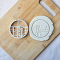 Golfer Cookie Cutter: Golfer Gifts, 3D Printed
