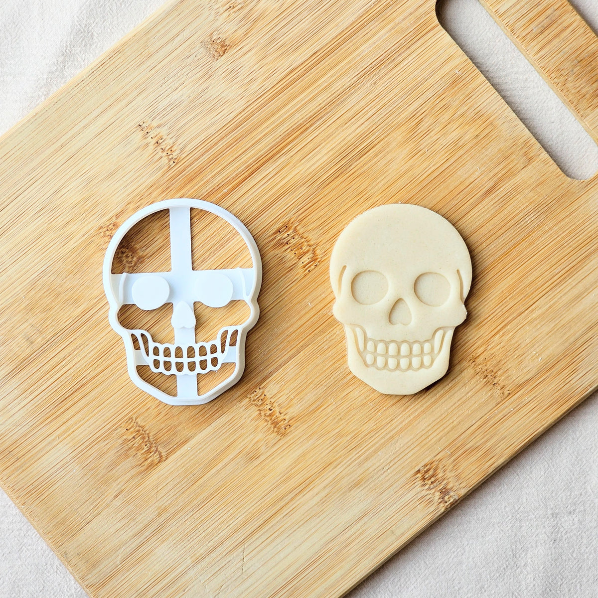 Halloween Skull Cookie Cutter: Baking, Fondant & Clay Cutters
