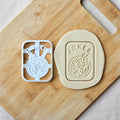 Mahjong Joker Cookie Cutter: American Mah Jong Tiles, Baking