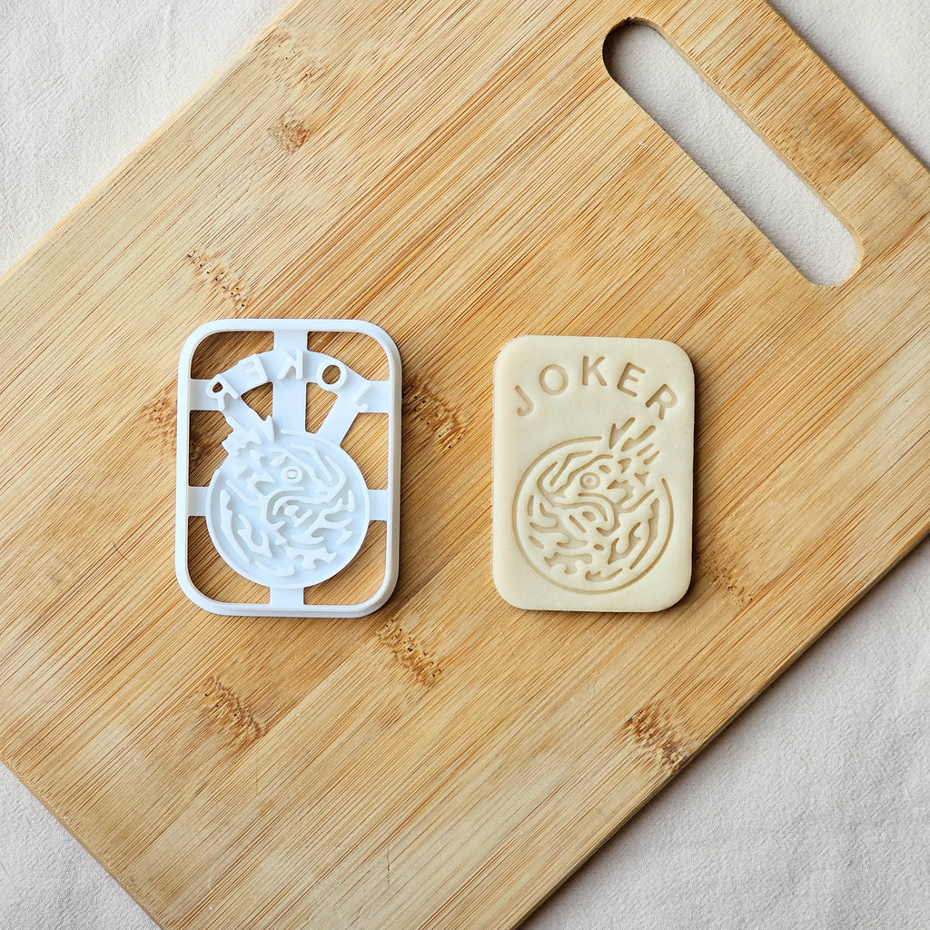 Mahjong Joker Cookie Cutter: American Mah Jong Tiles, Baking