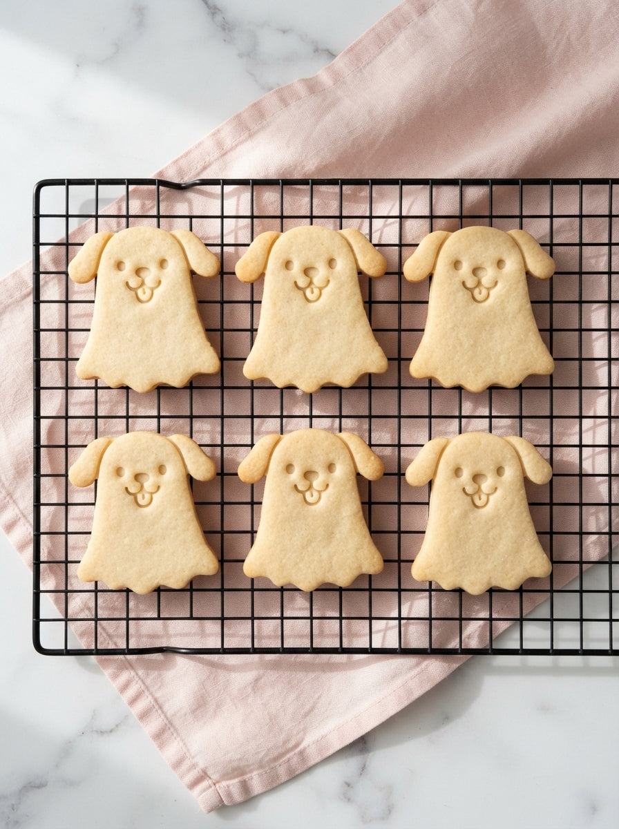 Dog Ghost Cookie Cutter: Halloween Baking, Fondant Cutter & Clay Cutter
