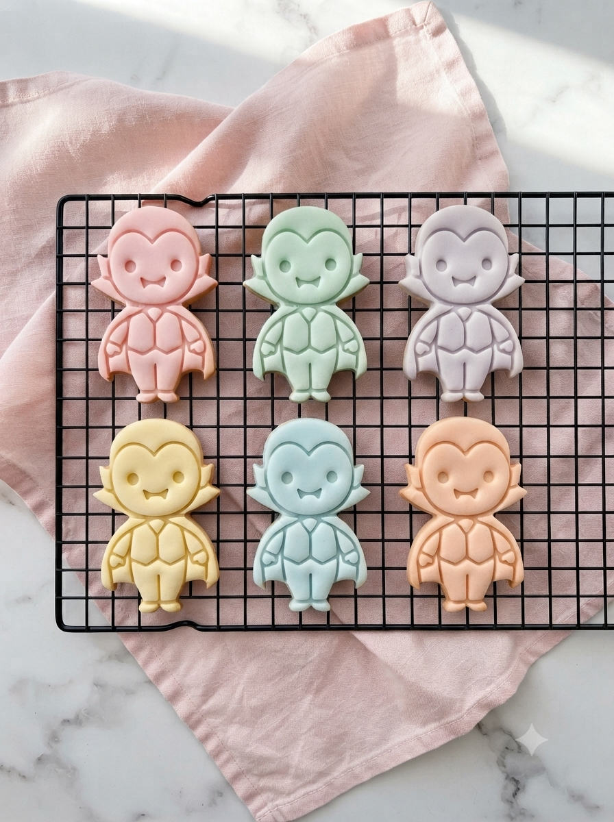 Vampire Cookie Cutter: Halloween, Fondant & Clay Cutters