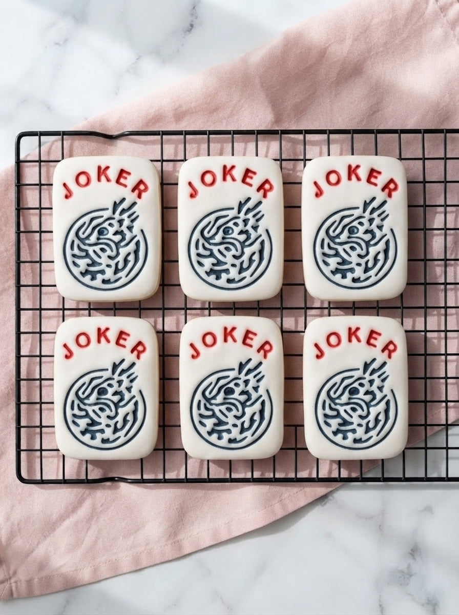 Mahjong Joker Cookie Cutter: American Mah Jong Tiles, Baking