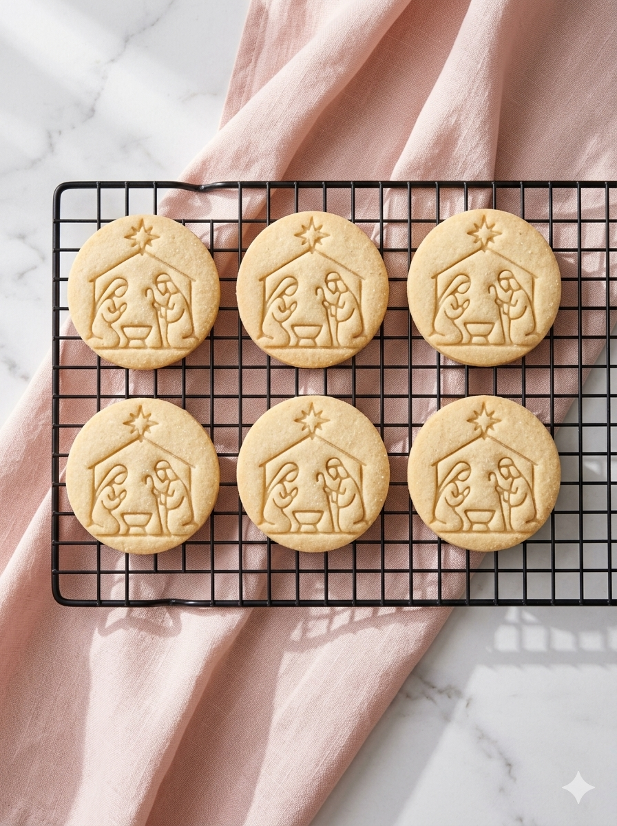 Christmas Nativity Cookie Cutter: Fondant Cutter, Clay Cutters