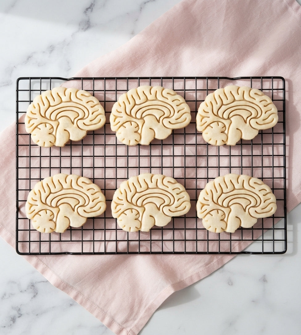 Anatomical Brain Cookie Cutter: Baking, Fondant & Clay Cutters