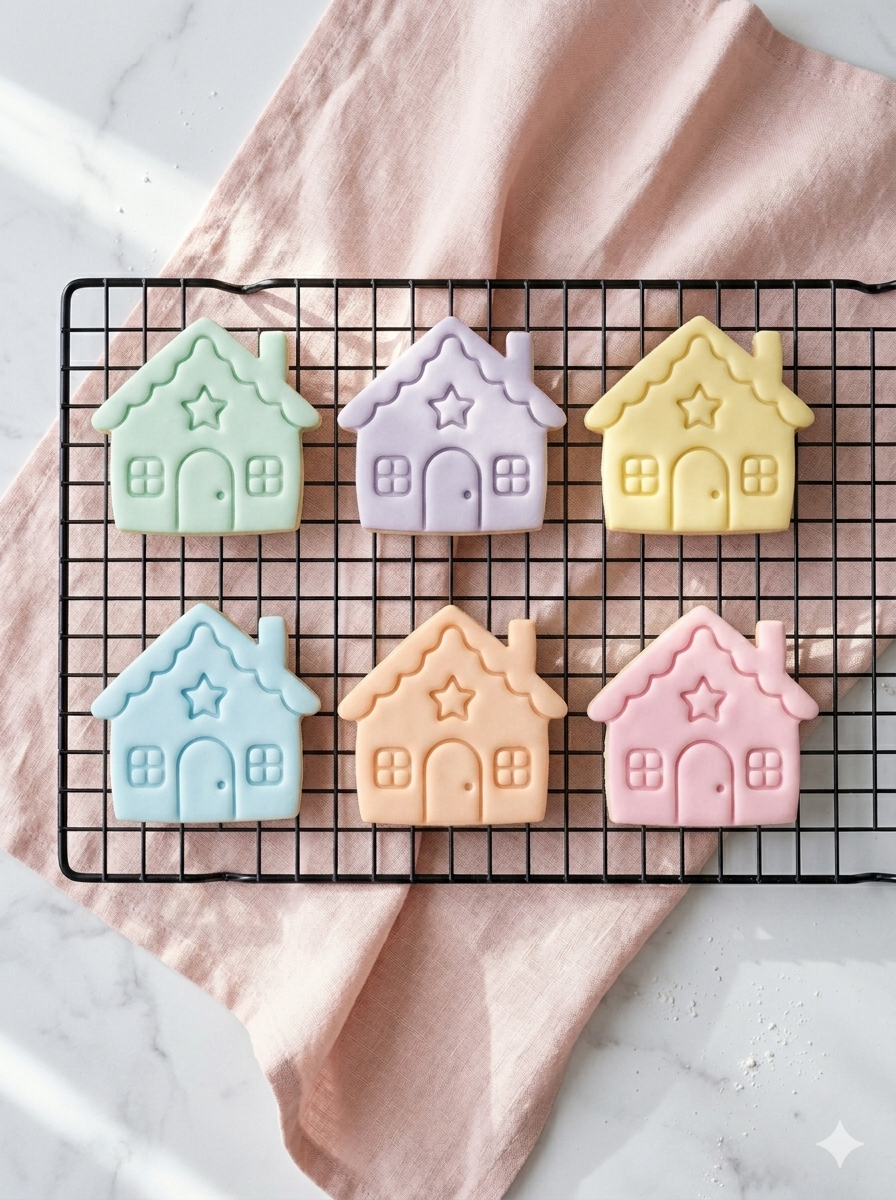 Gingerbread House Cookie Cutter: Christmas Baking, Fondant & Clay Cutters