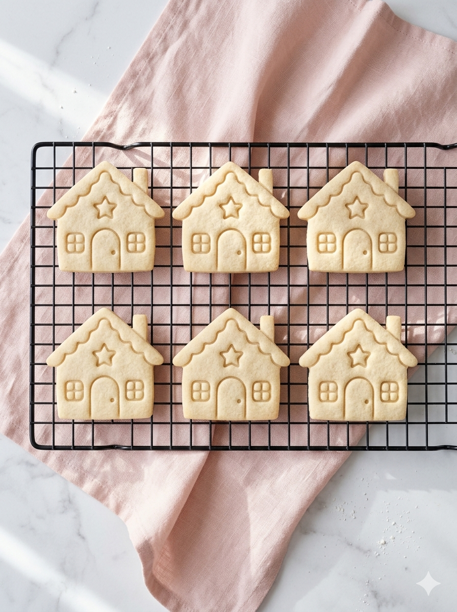 Gingerbread House Cookie Cutter: Christmas Baking, Fondant & Clay Cutters